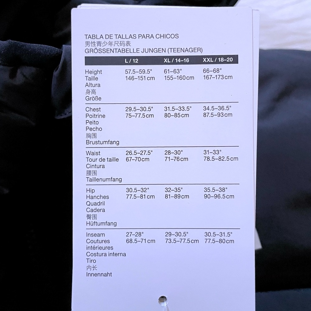 The North Face Boys’ Baltic Reversible Down Black Puffer Jacket - Picture 14 of 14